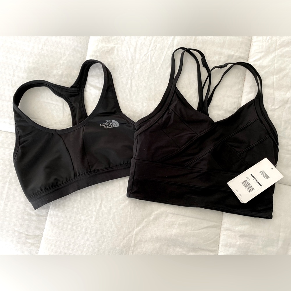 The North Face and Marika Sports Bras NWOT/NWT (2 pieces)